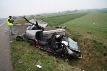 Pijany kierowca sprawcą tragicznego wypadku. Nie żyją 2 osoby.