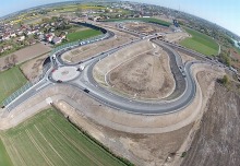 Zobacz nowy wiadukt nad obwodnicą z lotu ptaka