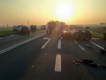 Cztery osoby ranne po wypadku we Wrzoskach