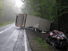 Tragedia pod Bąkowem. W wypadku zginął mieszkaniec Kluczborka.