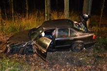 Wypadek w Dąbrowie, ranna 34-latka