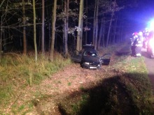 Wypadek w Dąbrowie, ranna 34-latka