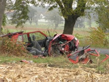 Tragiczny wypadek w Magnuszowicach, zginęła 82-letnia kobieta