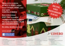 Wyjedź do pracy i zdobądź finanse na święta!