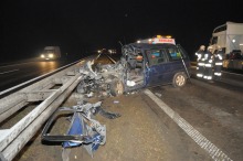 Pijany 36-latek spowodował wypadek na A4