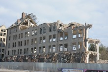 Rozpoczęło się wyburzanie magazynów przy ul. Wspólnej