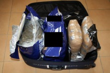 Za przemyt 10 kilogramów marihuany trafi na 5 lat za kratki