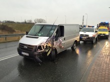 Pogorszyła się pogoda, kierowcy są mniej uważni