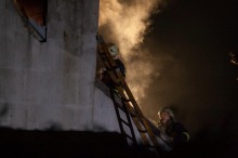 Pożar kotłowni domu jednorodzinnego w Kotorzu Małym