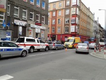 Wypadek w centrum Opola, ciężarna kobieta w szpitalu