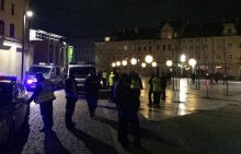 Nocna awantura na Małym Rynku