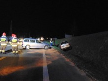 Dwie kolizje w Hanuszowie pod Nysą