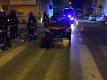 Kobieta została ranna w wypadku na ul. Spychalskiego