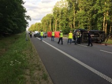 Tragiczny wypadek w Dębskiej Kuźni. 2 osoby nie żyją, a jest 9 rannych.