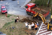 Awaria wodociągu na osiedlu Armii Krajowej