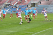 Odra wygrała z Polonią Głubczyce rzutem na taśmę