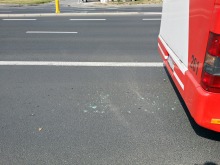 Renault zderzyło się z autobusem MZK