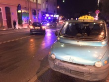 Audi a3 i fiat multipla zderzyły się na ul. Żeromskiego 