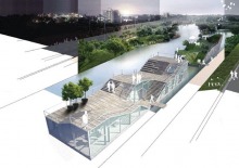 Pływająca wyspa zacumuje na Odrze lub Młynówce?