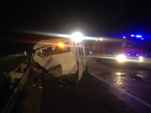 Tragiczny wypadek busa na A4