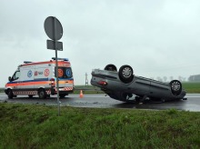 Renault dachowało pod Brzegiem