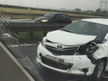 Wypadek na autostradzie. Utrudnienia w kierunku Wrocławia.
