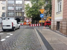 Ruszył remont ul. Kościuszki. Są utrudnienia w ruchu.