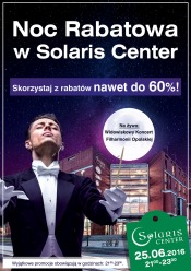 Koncertowa Noc Rabatowa w Solaris Center