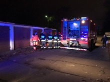 Starszy mężczyzna zginął w pożarze garażu