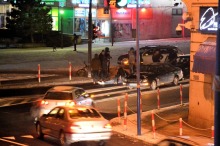 Pijany rowerzysta wjechał pod samochód na ul. Reymonta