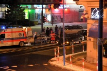 Pijany rowerzysta wjechał pod samochód na ul. Reymonta