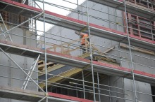 Budynek Collegium Medicum UO rośnie w oczach