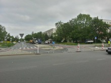 Ruszyła budowa ronda na Chabrach