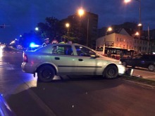 Po kolizji w Opolu policja kieruje ruchem