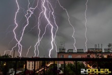 Uwaga, dziś burze i silny wiatr - nawet do 110km/h