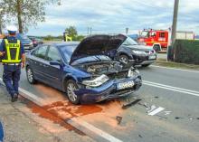  Zderzenie 4 samochodów pod Nysą. 3 osoby w szpitalu