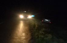 Pijany wjechał do rowu, bo pomylił.....pedały