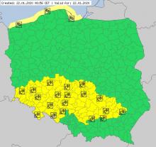 Meteorolodzy ostrzegają przed marznącym deszczem