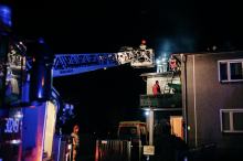 Mężczyzna zasłabł na dachu swojego domu, nie udało się go uratować 