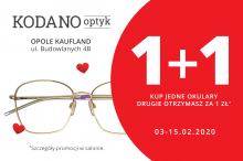 Walentynkowa promocja - drugie okulary za 1 zł! 