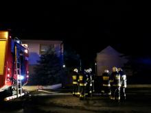 7 zastępów straży walczyło z pożarem stodoły w Dylakach