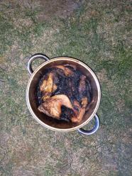 Smażyli kurczaka, wywołali pożar