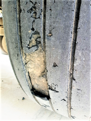 Fatalny stan techniczny ciężarówek na opolskiej obwodnicy