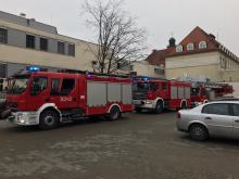 Pożar przewodów w szpitalu wojewódzkim w Opolu. 30 osób ewakuowano