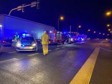 Zderzenie pojazdów w Otmuchowie. Jedna osoba ranna 