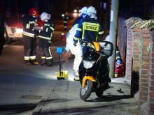 Niemal 2 promile alkoholu miał motorowerzysta który doprowadził do wypadku w Dziergowicach