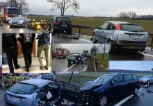 Podejrzany o spowodowanie wypadku na obwodnicy Brzegu, - zatrzymany