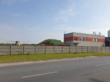 Wypadek w Skarbimierzu. Do poparzonego pracownika zadysponowano śmigłowiec LPR