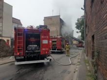 Pożar mieszkania na 1 piętrze budynku wielorodzinnego w Brzegu