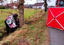 Wypadek w gminie Łubniany. Nie żyje 57-latek